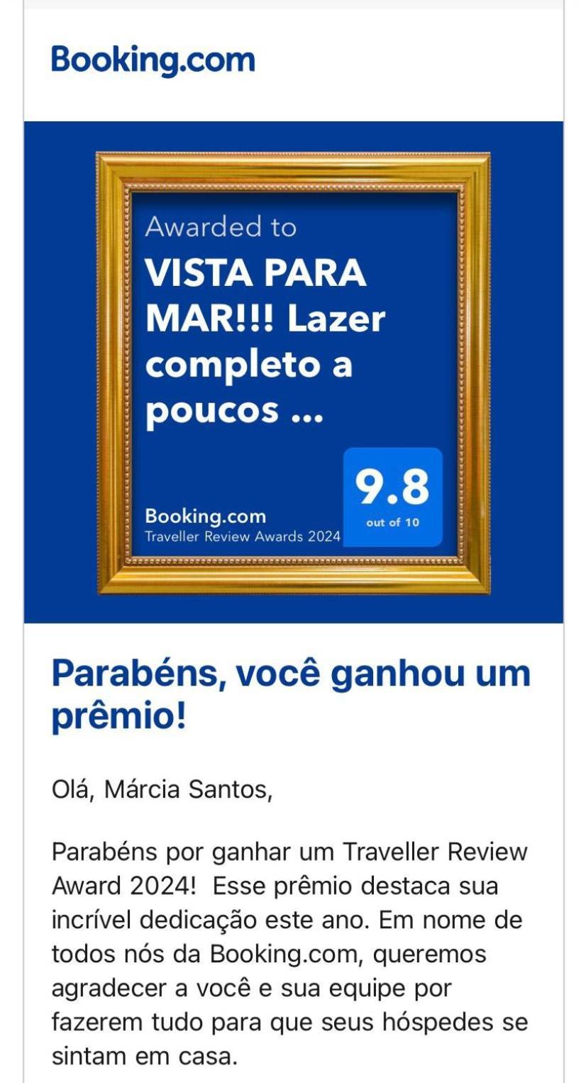 Vista Para Mar!!! Lazer Completo A Poucos Passos Da Praia Гуаружа Екстериор снимка