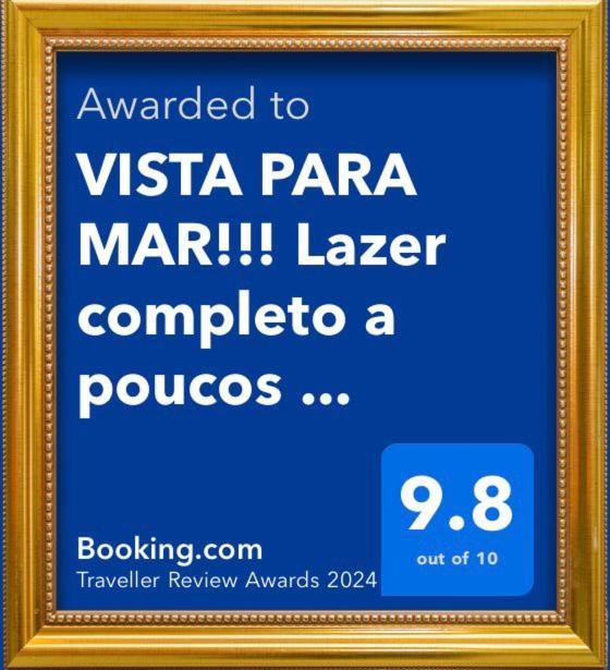 Vista Para Mar!!! Lazer Completo A Poucos Passos Da Praia Гуаружа Екстериор снимка